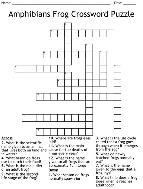 Small tree frogs -- Find potential answers to this crossword clue at crosswordnexus.com. ... People who searched for this clue also searched for: One-celled organism Made speeches Come together From The Blog Puzzle #113: Hold Them At Bay (co-starring Quiara Vasquez!)